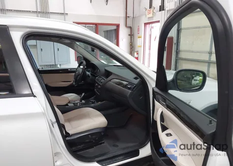 2013 BMW X3 xDrive28I from USA, damaged, VIN 5UXWX9C57D0D04676